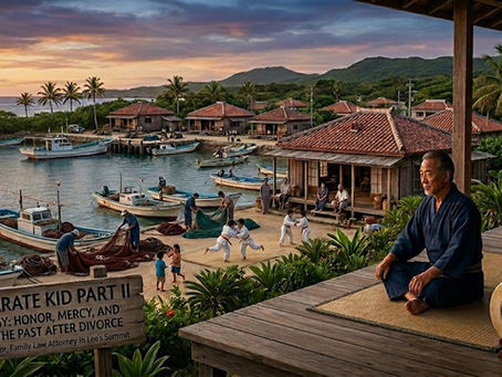 The Karate Kid Part II Strategy: Honor, Mercy, and Facing the Past After Divorce by Kirby L. Minor, Family Law Attorney in Lee's Summit
