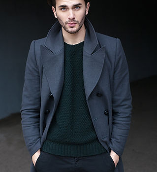 Modelo de manera masculino