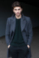 男性ファッションモデル