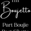 Thumbnail: Close-up of I’m Boujetto design on black shirt showing Boujetto script and Part Boujie Part Ghetto text