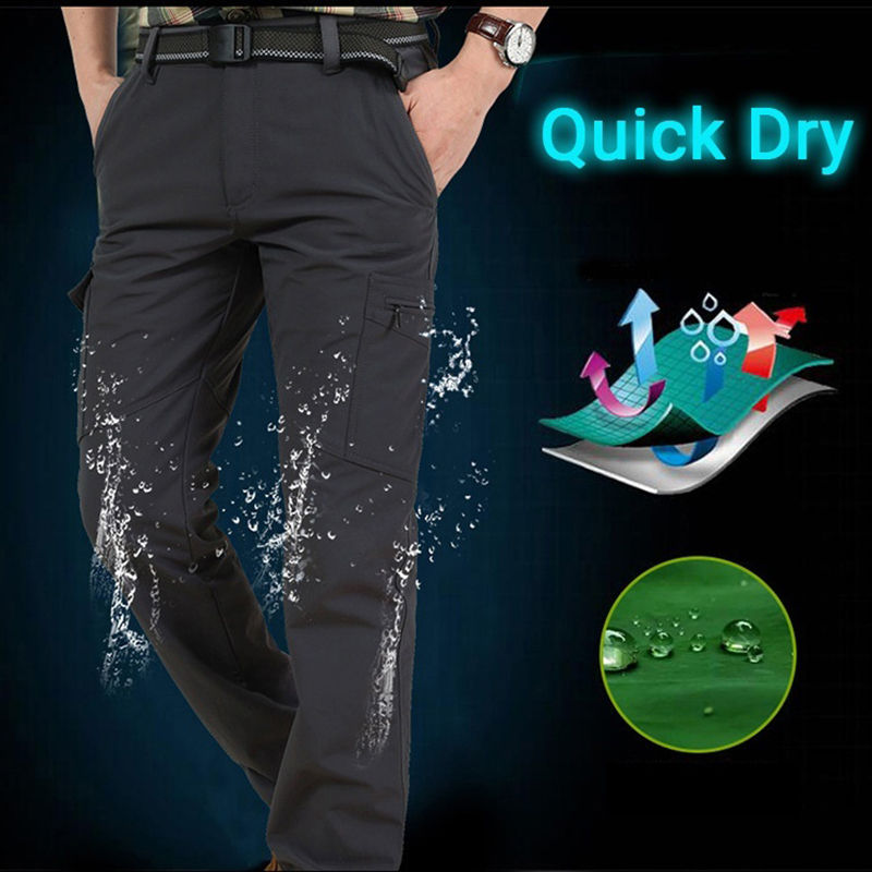 Miniatura: Calça cargo ideal para verão. Impermeável e resistente ao desgaste. 