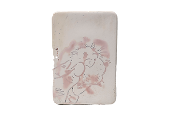 Miriam Naeh, 'Mammals', 2020 Wallpaper, found objects, faux fur, glazed ceramics, jesmonite Dimensions variable