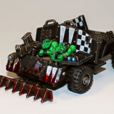 Black ork trukk