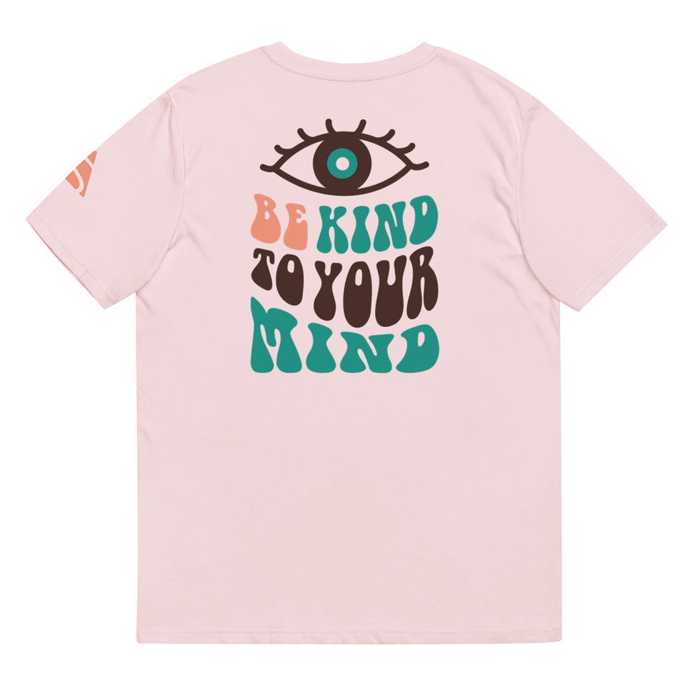 Thumbnail: Be Kind To Your Mind - Unisex organic cotton t-shirt
