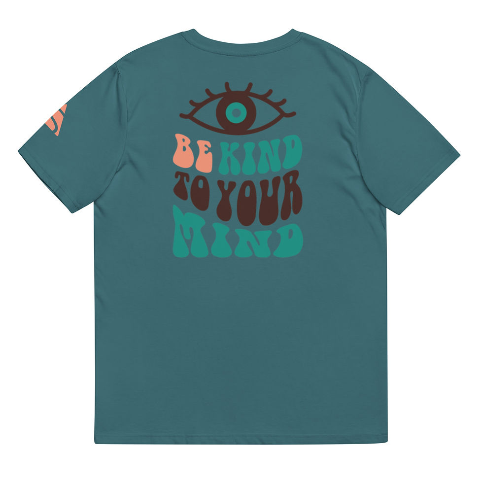 Thumbnail: Be Kind To Your Mind - Unisex organic cotton t-shirt