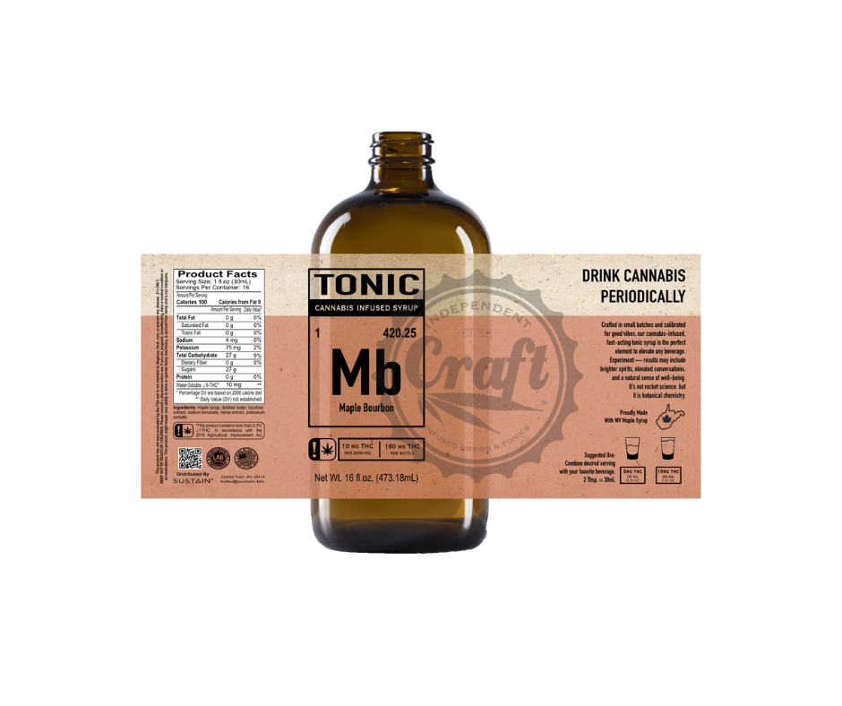 Thumbnail: Independent Craft™ - Maple Bourbon THC Tonic Syrup