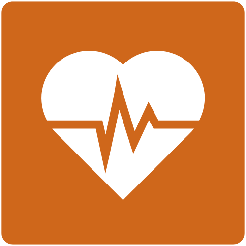 Heart health icon