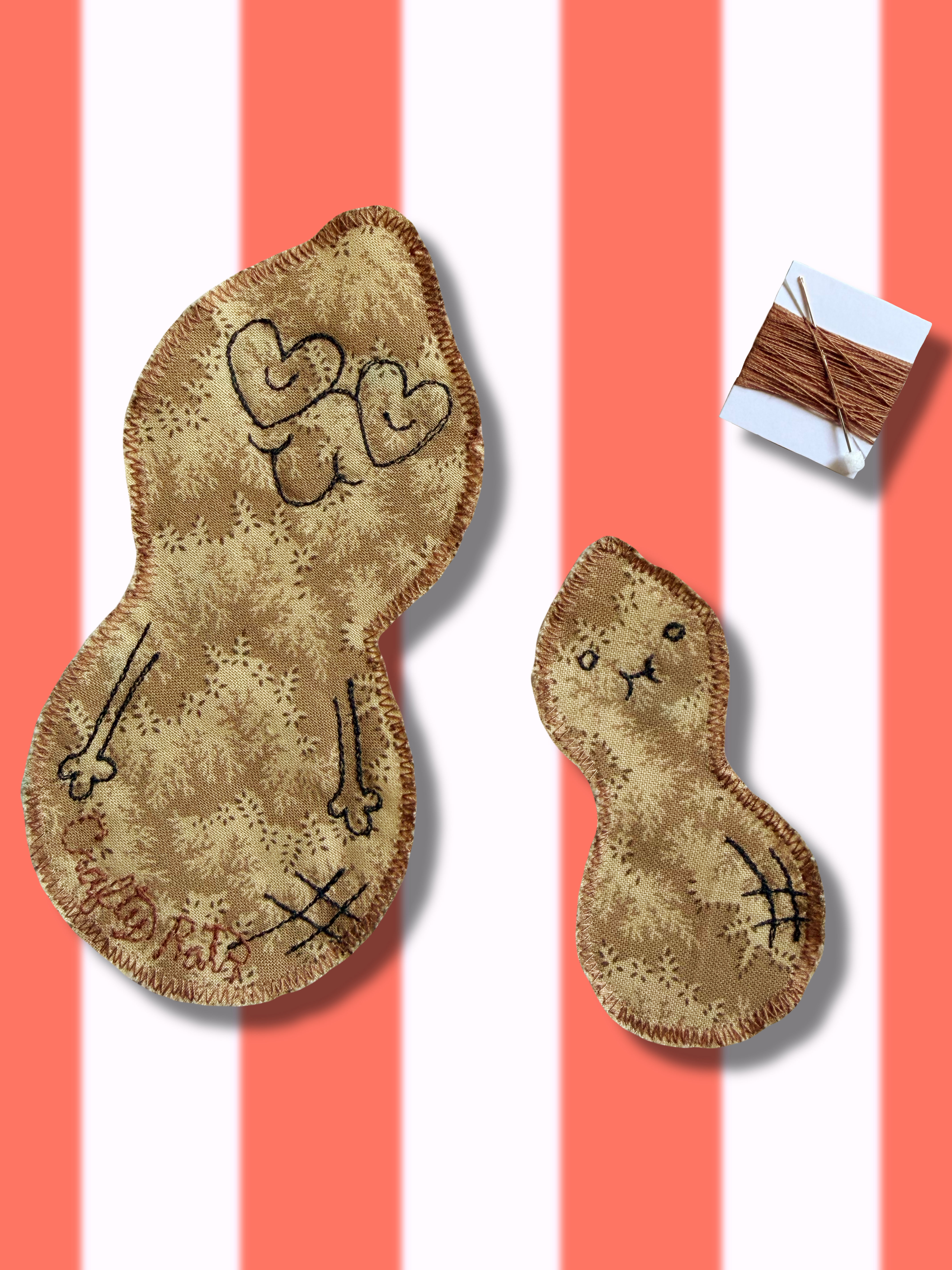 Peanut Buddies Patches - Lover and Baby