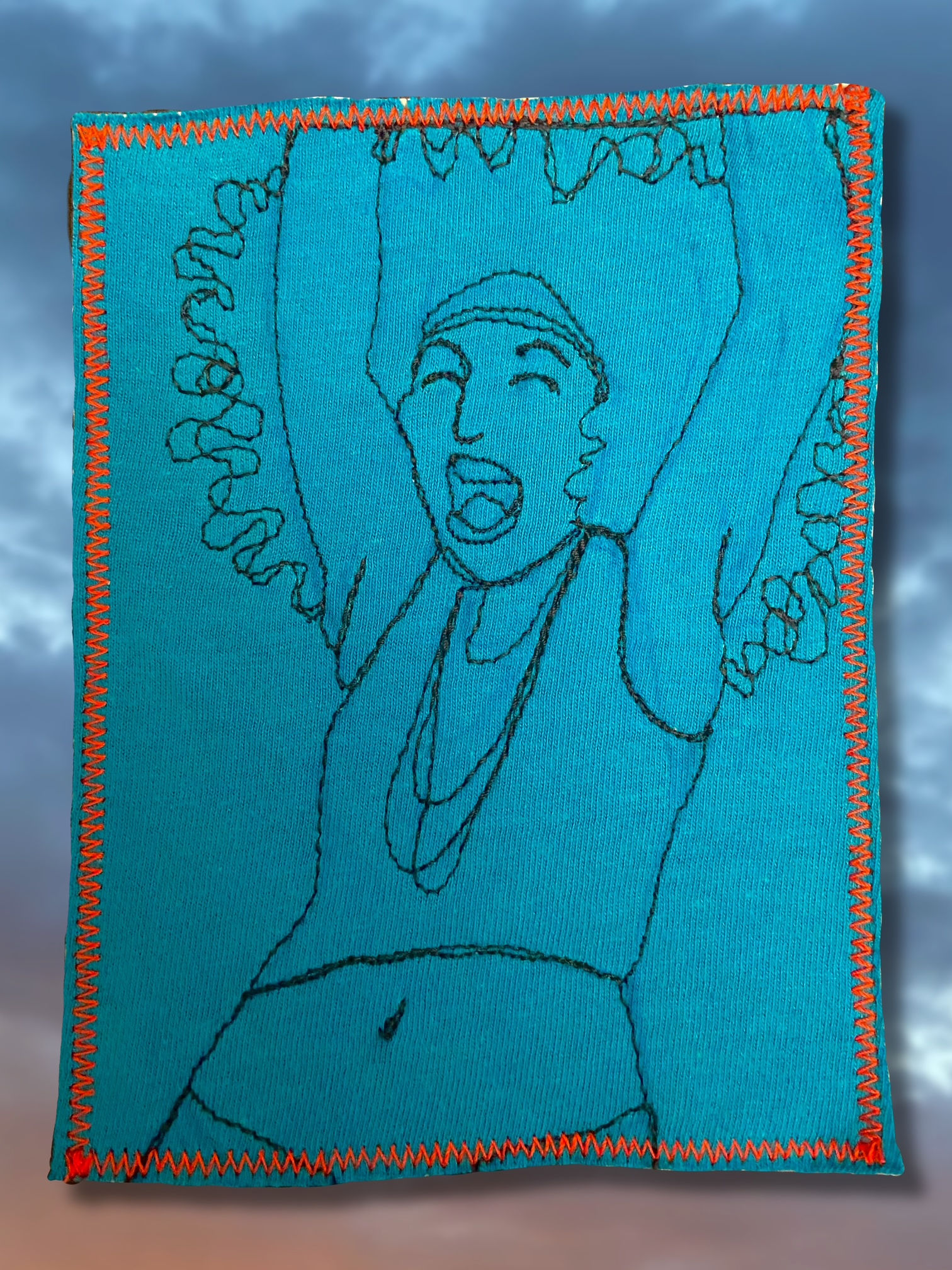 "Excitement" Iron-on Patch