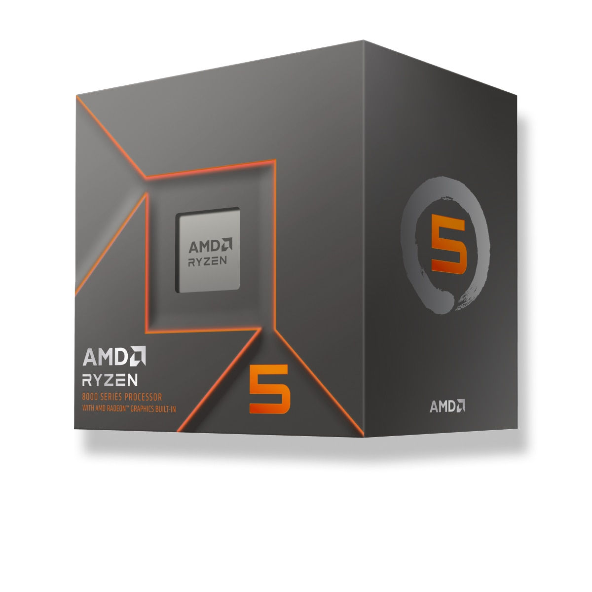 מעבד AMD ZEN 4 R5 8500G Tray no fan up to 5GHZ RADEON 740M GPU
