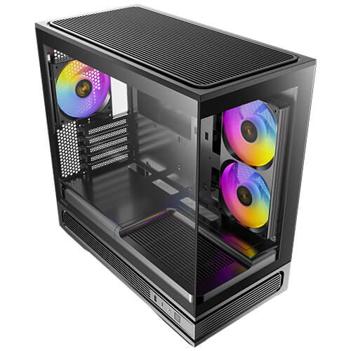 תמונה ממוזערת: מארז Compact Micro-ATX Case 270Degrees Full View  ANTEC C2M ARGB