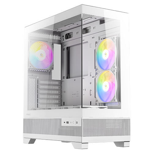 מארז לבן Antec CX700 ARGB White ATX 3X120MM FANS ARGB USB-C