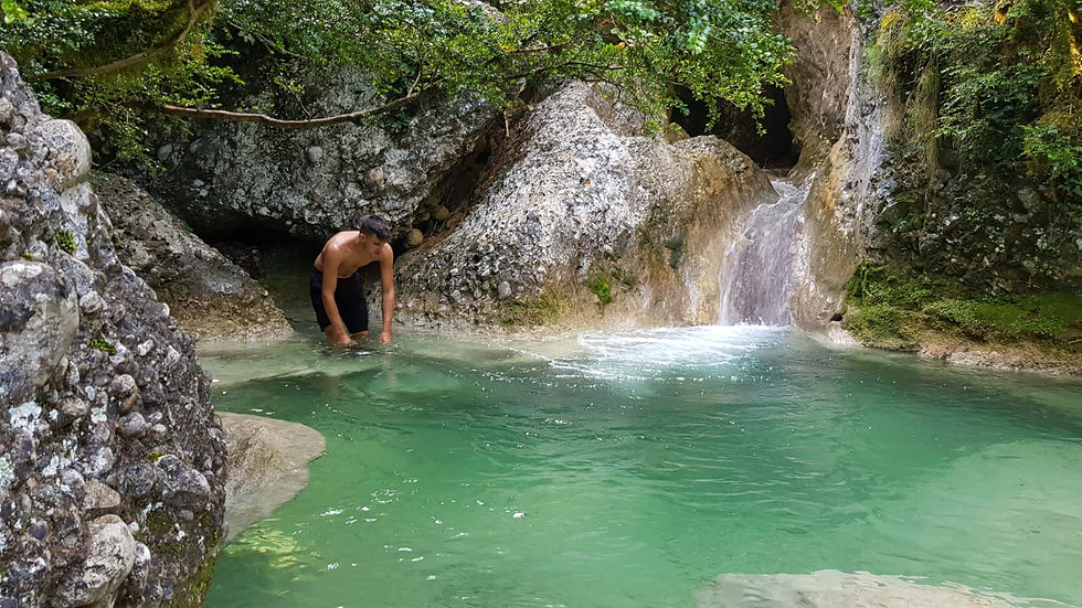 Visita al rio de Aigua d'Ora