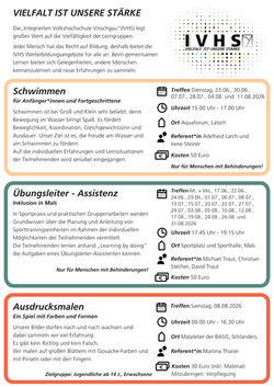 Kursprogramm Sommer IVHS 2026 Seite 1