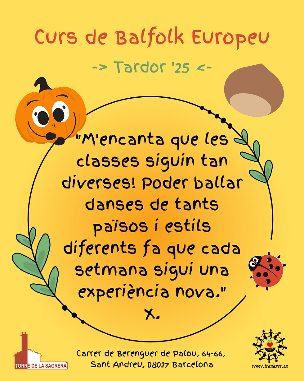 M'encanta que les classes siguin tan diverses! Poder ballar danses de tants països i es