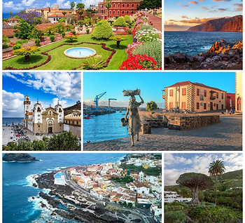 izlet oko otoka Tenerife - Los Gigantes, Garachico, Icod de los Vinos, Puerto de la Cruz,La Orotava, Candelaria