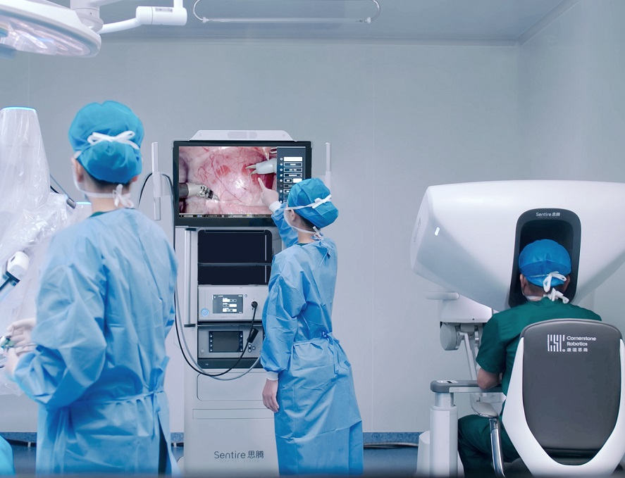 Cornerstone Robotics' Sentire surgical system