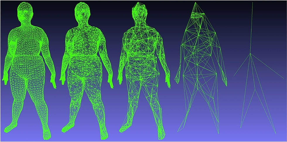 3D convolutional deep learning for nonlinear estimation of body composition from whole body morphology (Credit: Pennington Biomedical Research Center)
