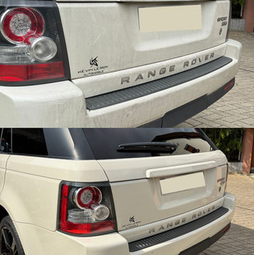 avant, après nettoyage arrière voiture