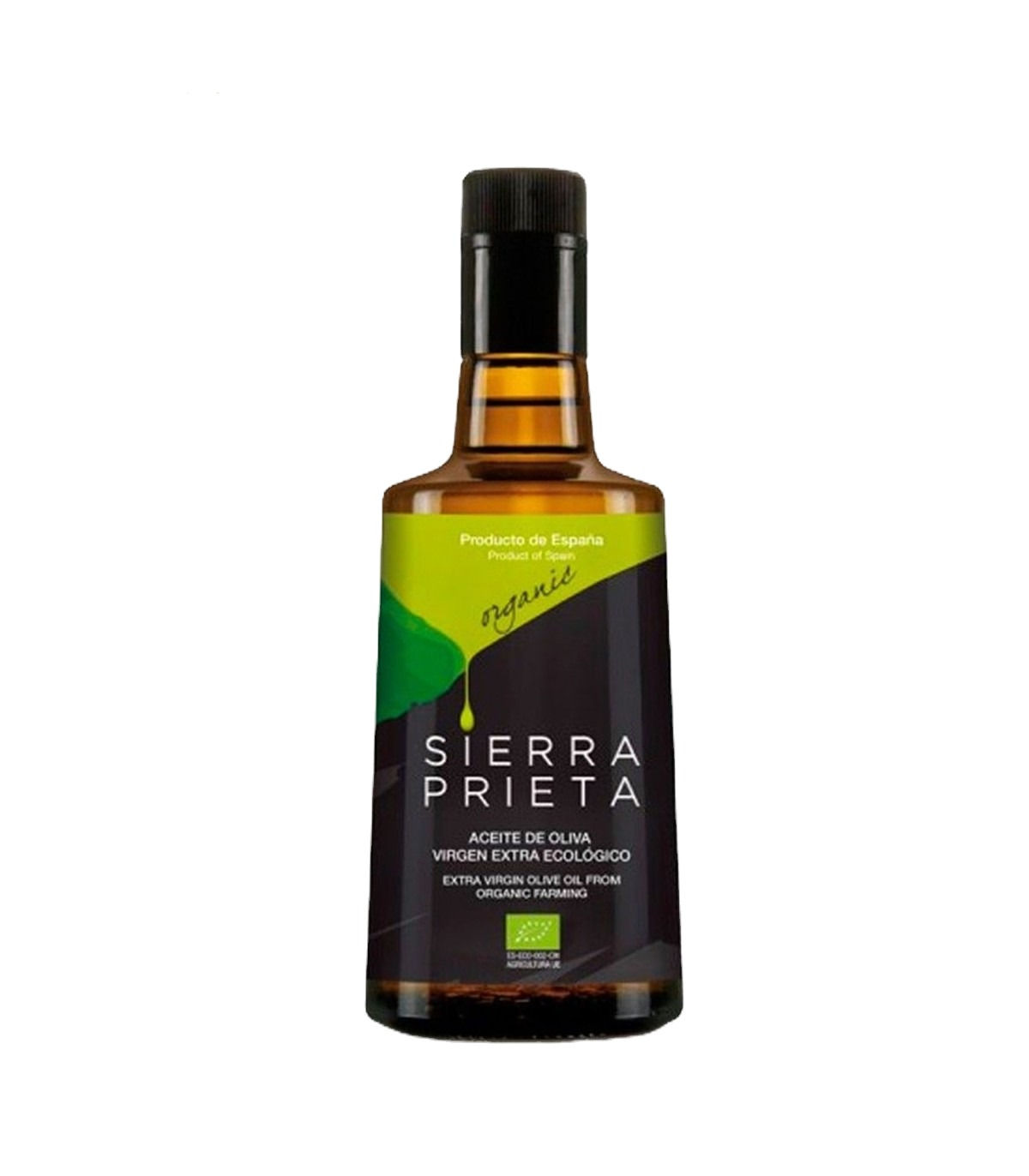 Aceite de Oliva Virgen Extra Ecológico Coupage Sierra Prieta 500 ml A