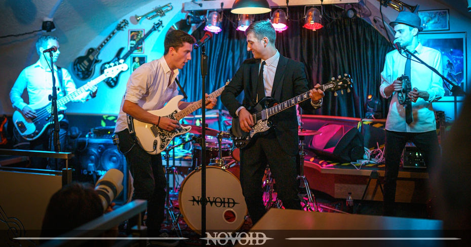 Schweizer Rockband NOVOID live im Jonny's Lion Cave