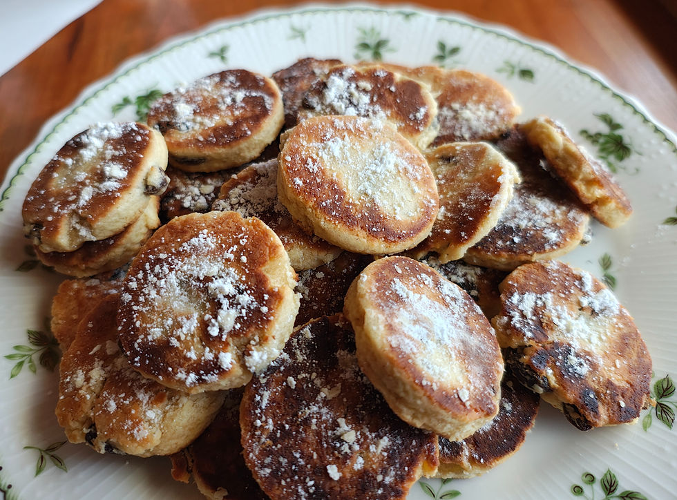 Welsh cakes:ウェールズ地方の伝統的なお菓子。つくってみた。