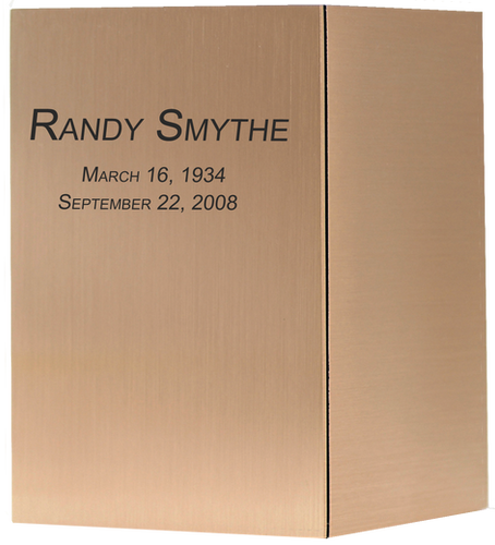 Solitude - Solid Bronze Cremation Urn | Ethical Death Care