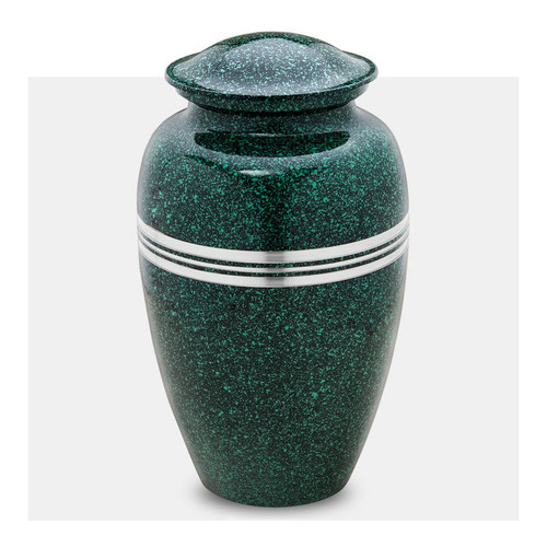 Speckled - Solid Brass Cremation Urn | Ethical Death Care