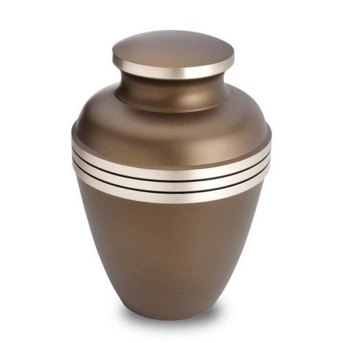 Saturn - Solid Brass Cremation Urn | Ethical Death Care