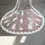 Thumbnail: Cathedral Wedding Veil with face layer in front  border with comb HL53-2