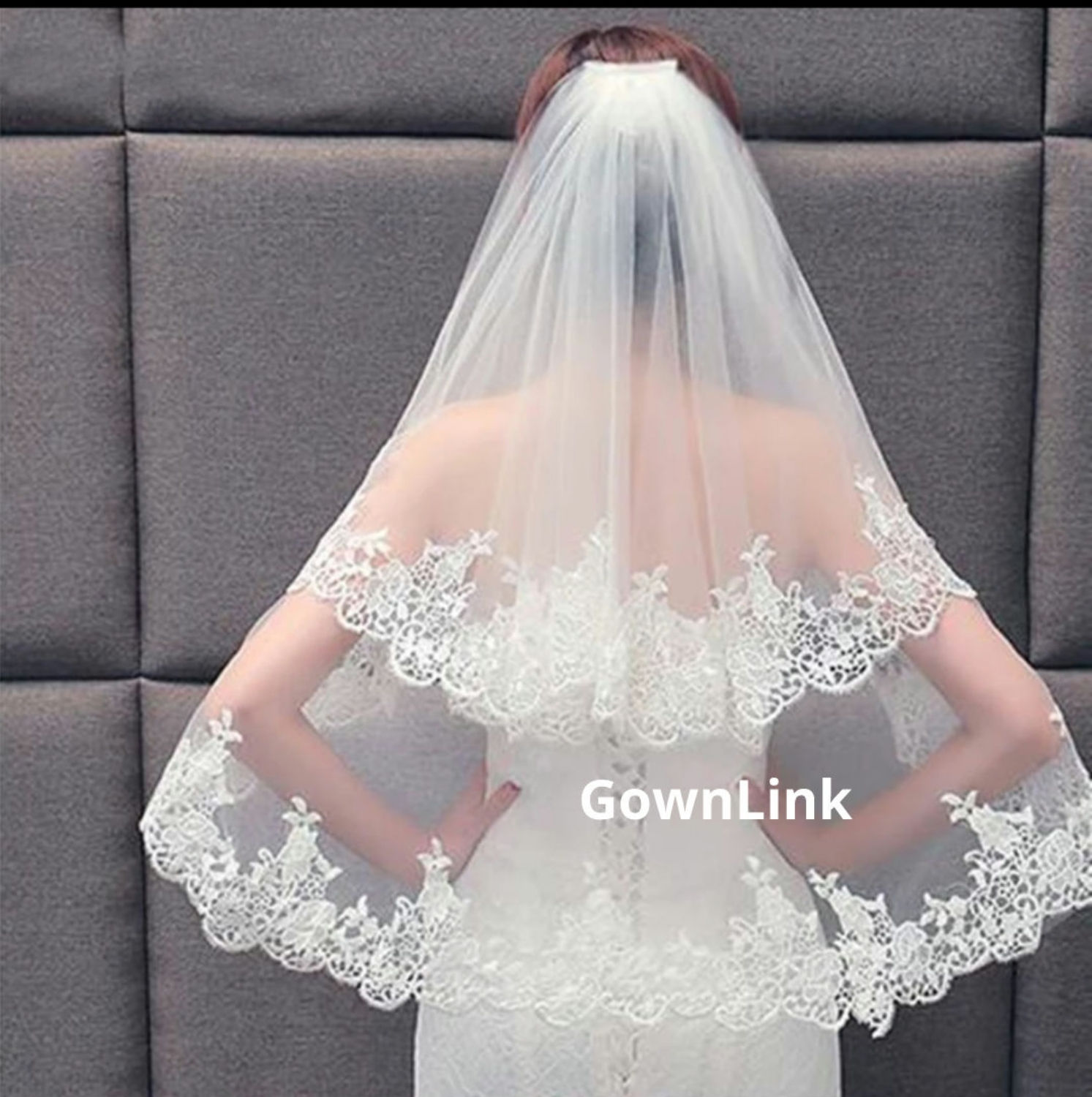 Bridal Veil for Christian and Catholic Weddings for Comb GLCP