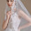 Thumbnail: Bridal Accessory Crown+Gloves+Veil 1.5 Short Veil -Combo Set