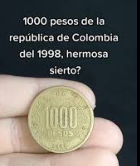 moneda de mil vieja colombiana