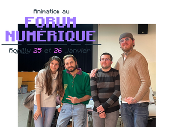 Animation sur le numérique 💾 à Romilly-sur-Seine 25 et 26 janvier 2024