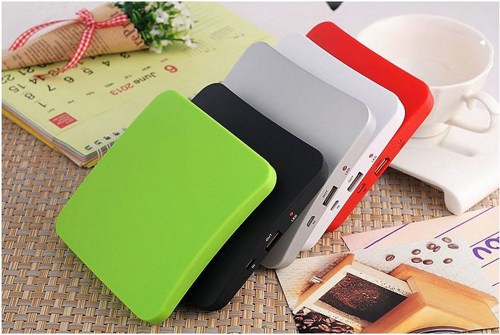 Thumbnail: Solar-Powered Suction Cup Portable Charger (Power Bank)