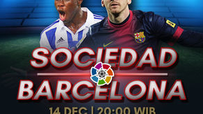 Prediksi: Real Sociedad vs Barcelona | Spain La Liga | 14 December 2019