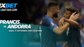 Prediksi Prancis vs Andorra | 11 September 2019 | EURO 2020