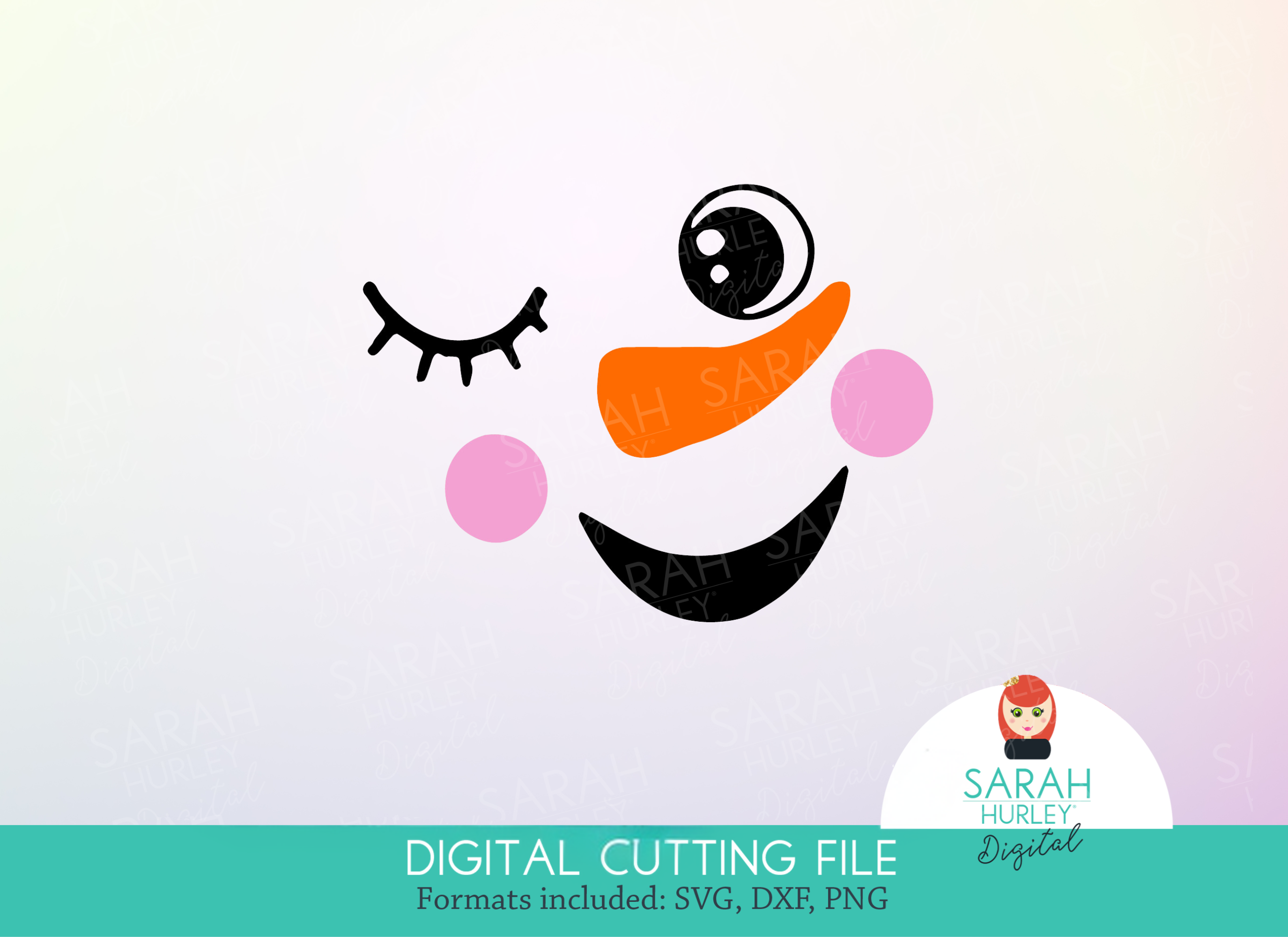 Winking Snowman