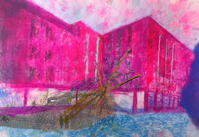 5. DIBUJO ROSA CON PARASITO BUENO