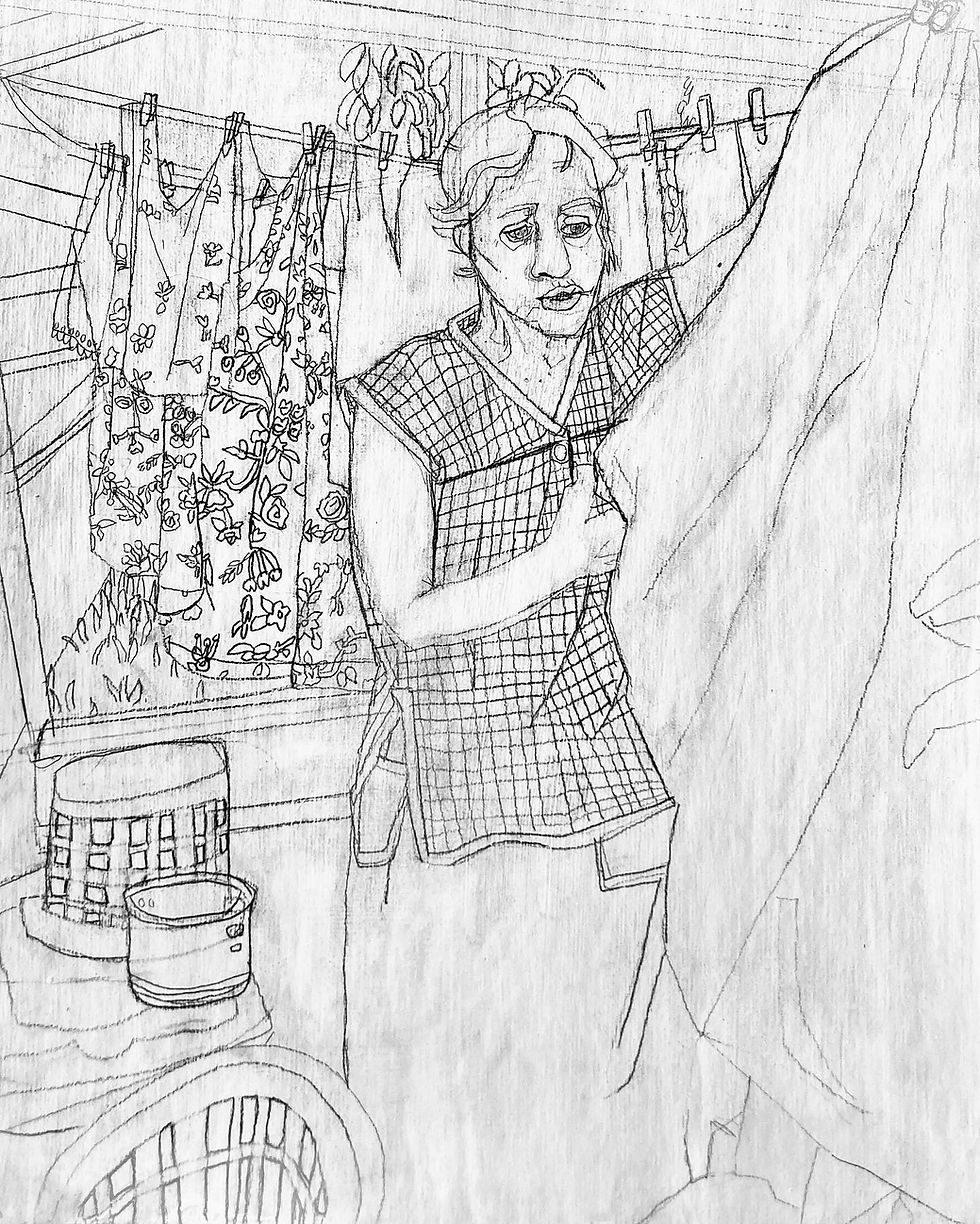 Underpainting sketch 2023