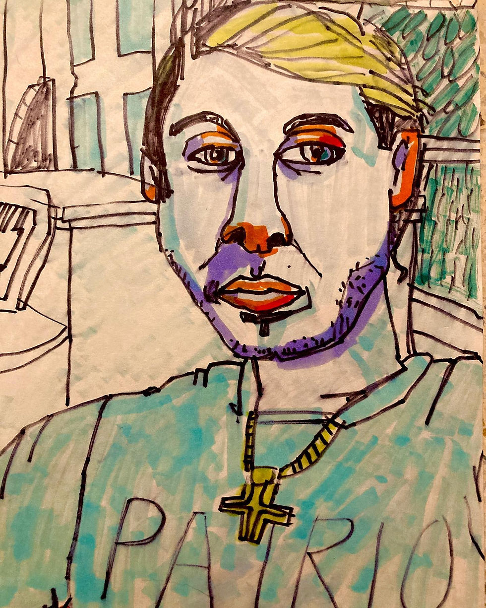 "Seated by the Window" 2022