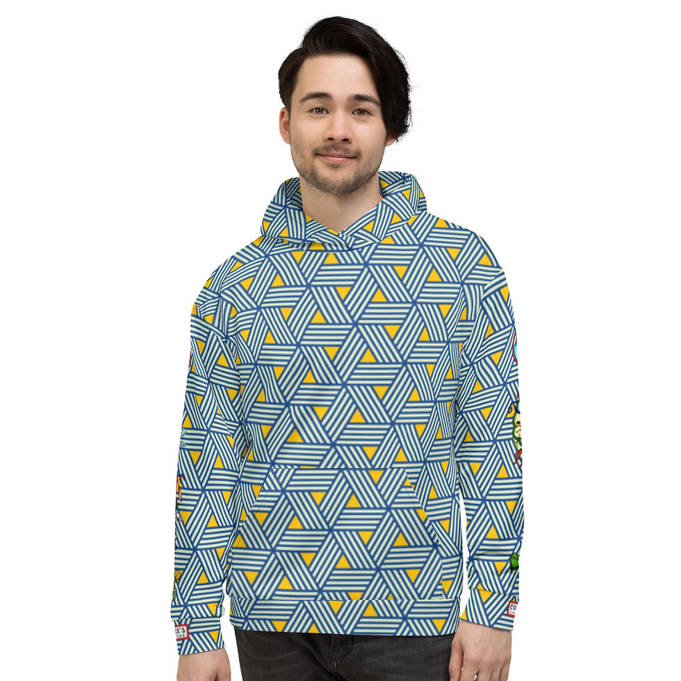 Thumbnail: connie’s characters hoodie geometric