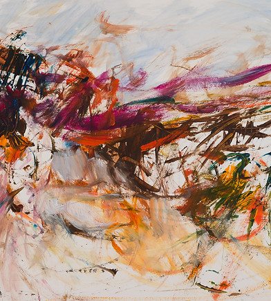 Acrylic on paper, Scenes in Landscape