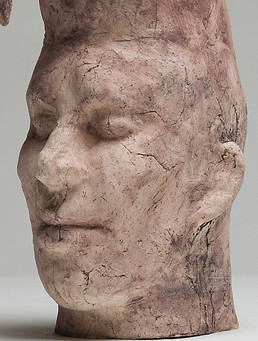 Sculptures in biscuit : Arlecchino's 
by Louise Blankevoort