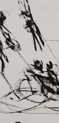 Ink on paper: Scenes in Landscape - Arena IV V