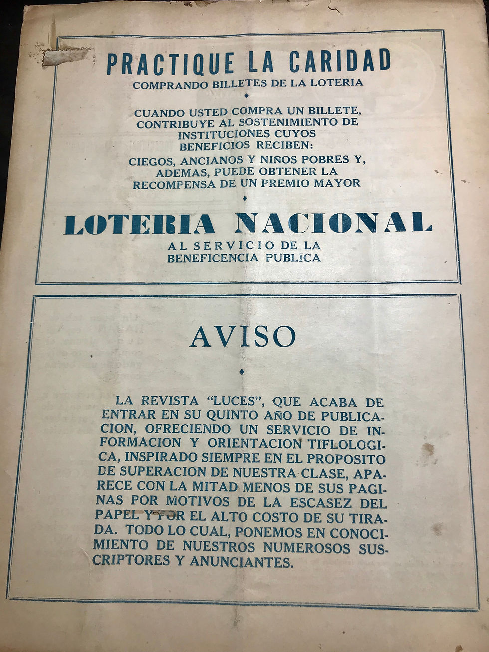 Thumbnail: 1940s REVISTA LUCES EDITORIAL LUZ-HILO CONPOSTELA HABANA 
