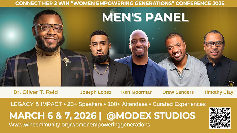 MEN’S PANEL ANNOUNCEMENT