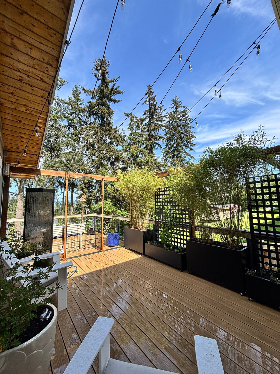biophilic deck