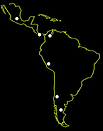 mapa latinoamericano con presencia de wikaya