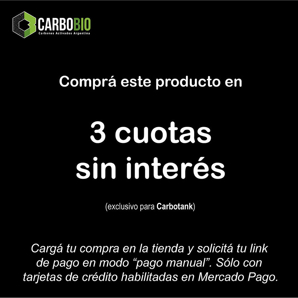 Miniatura: CarboTank - Filtro para Tanques